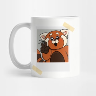 Turning Red Panda Mug